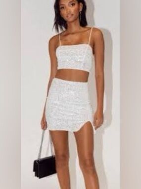 Princess Polly Glimmer Mini Skirt